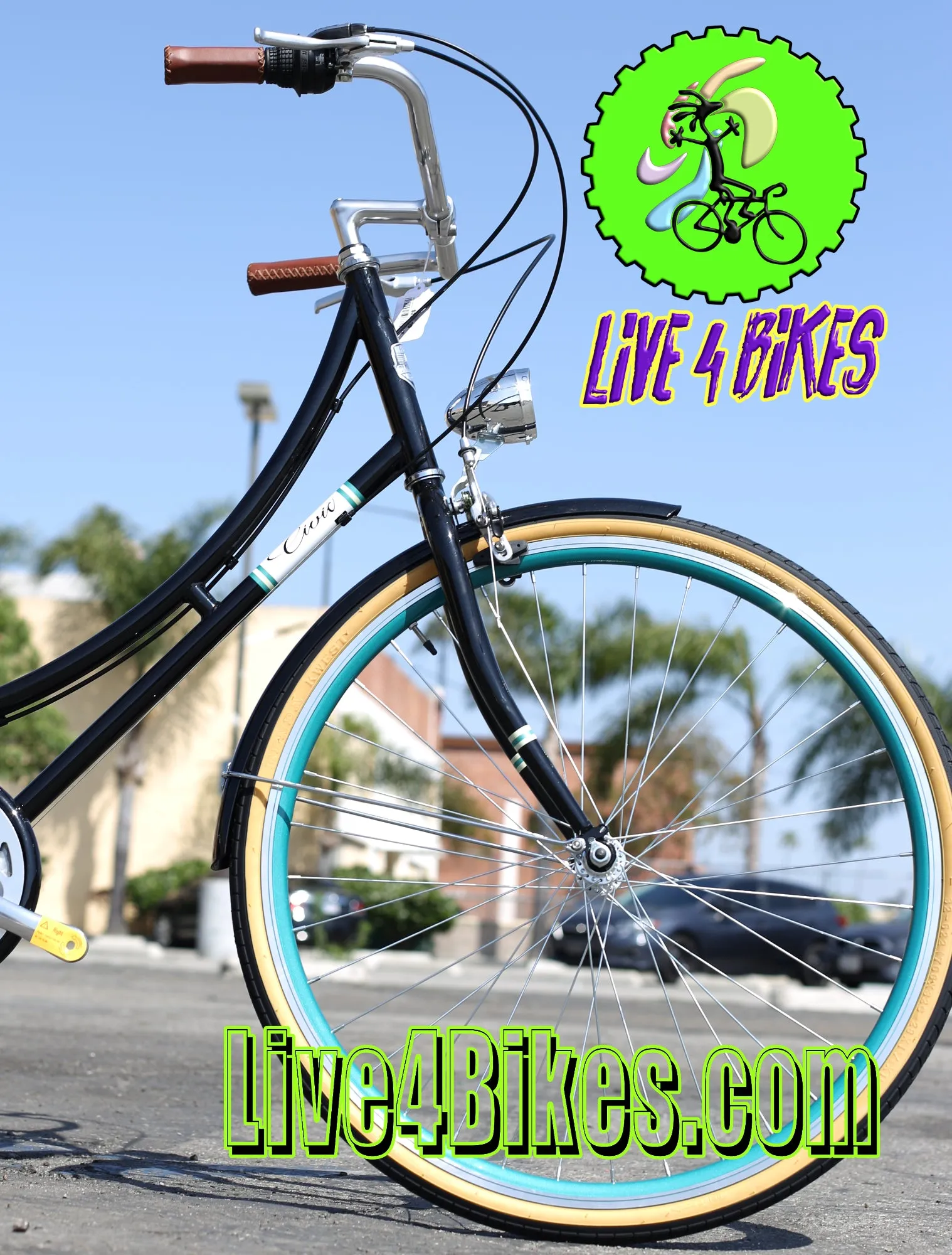 Golden Cycles Civic 7spd City Bike Step Through Frame   -Live4Bikes