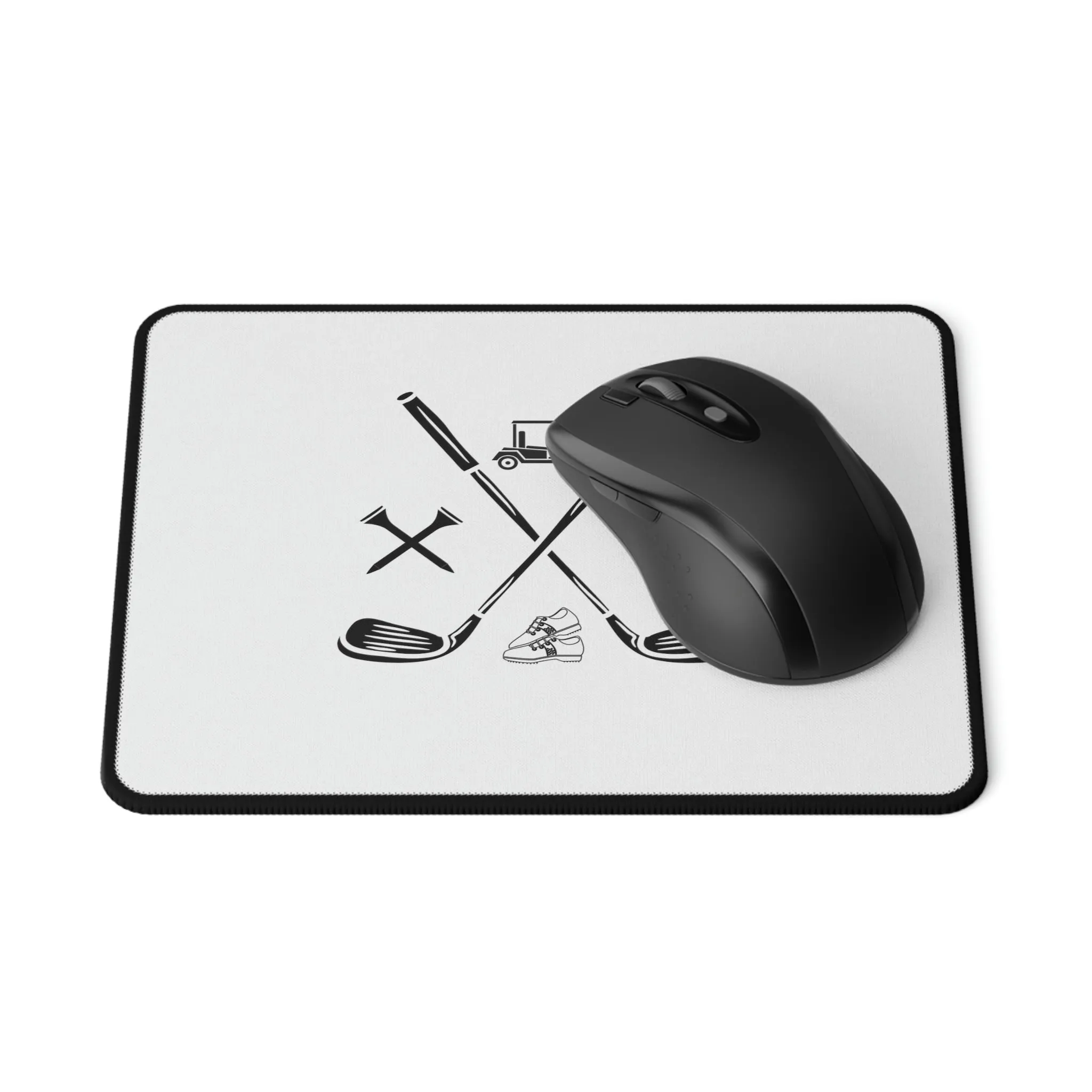 Golf Clubs Golf Ball Golf Tees Golf Cart Golf Shoes Non-Slip Mouse Pads