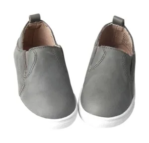 Gray - Slip On Sneakers - US Size 5-10 - Hard Sole
