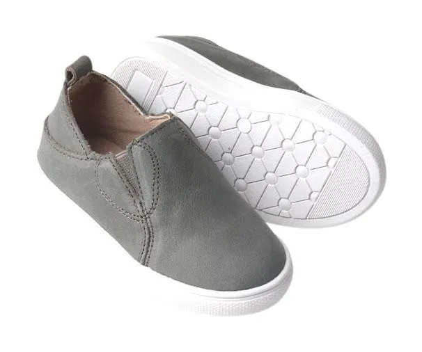 Gray - Slip On Sneakers - US Size 5-10 - Hard Sole