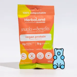 Herbaland Protein Gummies - Tropical Fruit (50g)
