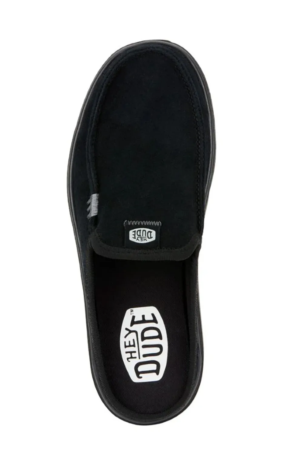 HEYDUDE Women’s Austin Lift Classic Shoes in Black | 41272-060