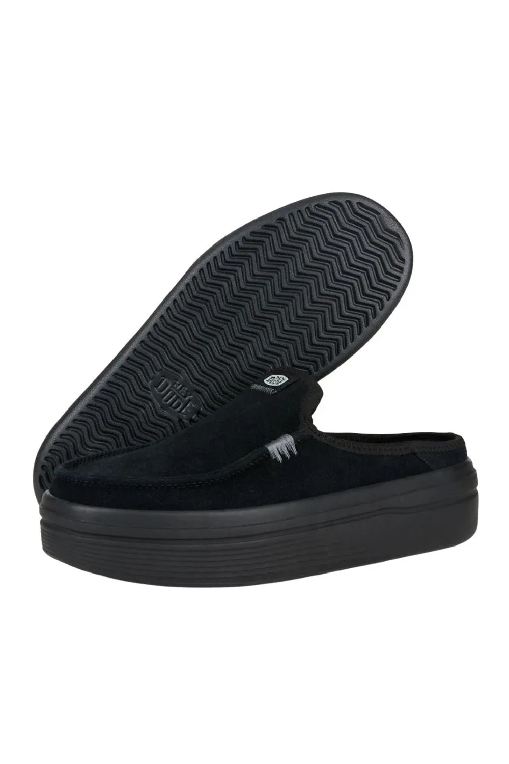 HEYDUDE Women’s Austin Lift Classic Shoes in Black | 41272-060