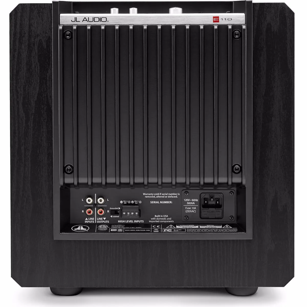 JL Audio e110 E-Sub Powered Subwoofer