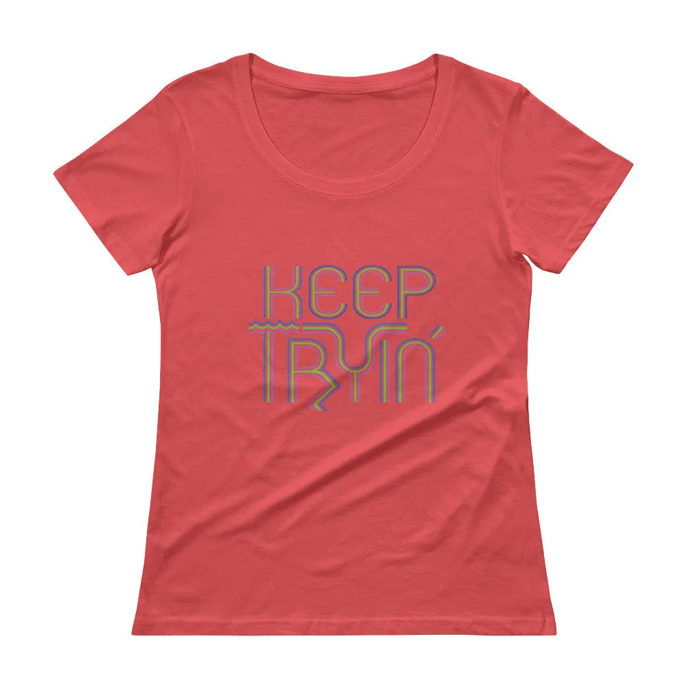 Keep Tryin' Scoop Neck T-Shirt