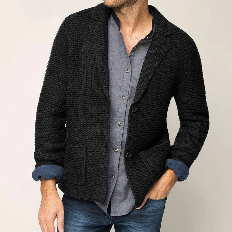 Lapel Knit Jacket