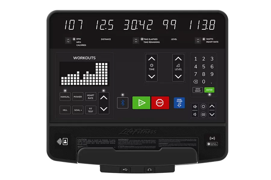 Life Fitness Club Series   (Plus) Recumbent Lifecycle Bike (DEMO) (🎁HOLIDAY SALE)