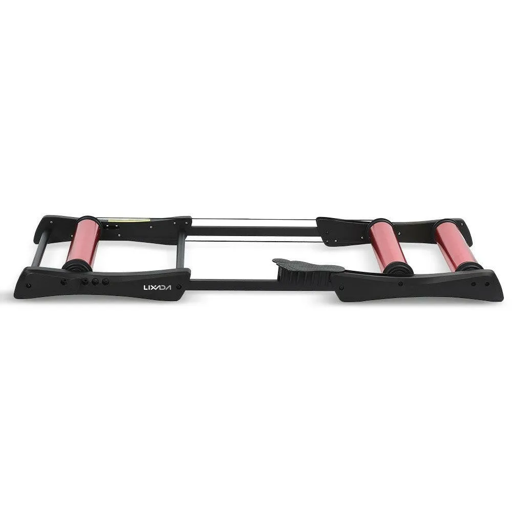 Lixada Bike Roller Trainer Indoor Bicycle Cycling Trainer Training Station Bike Exercise Fitness Stand Tool