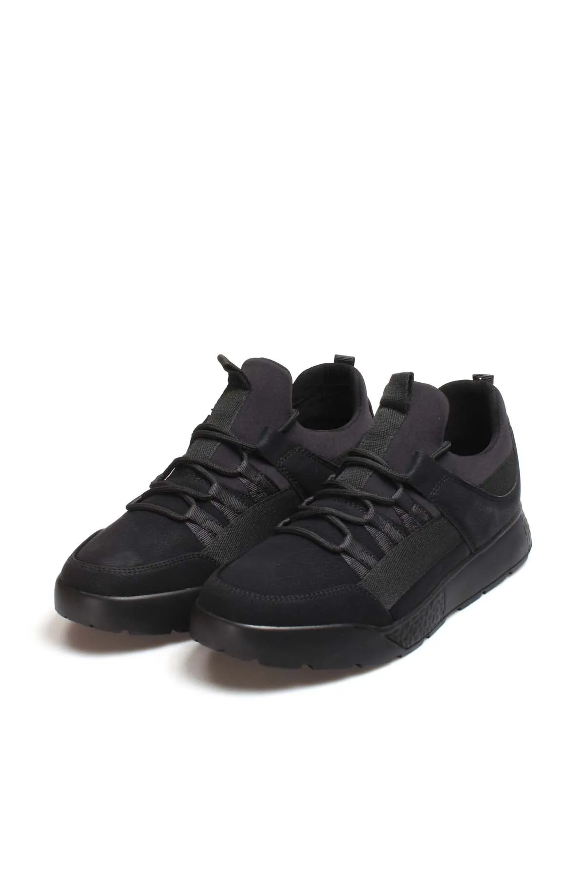 Men's Black Casual Running Shoes - Wessi