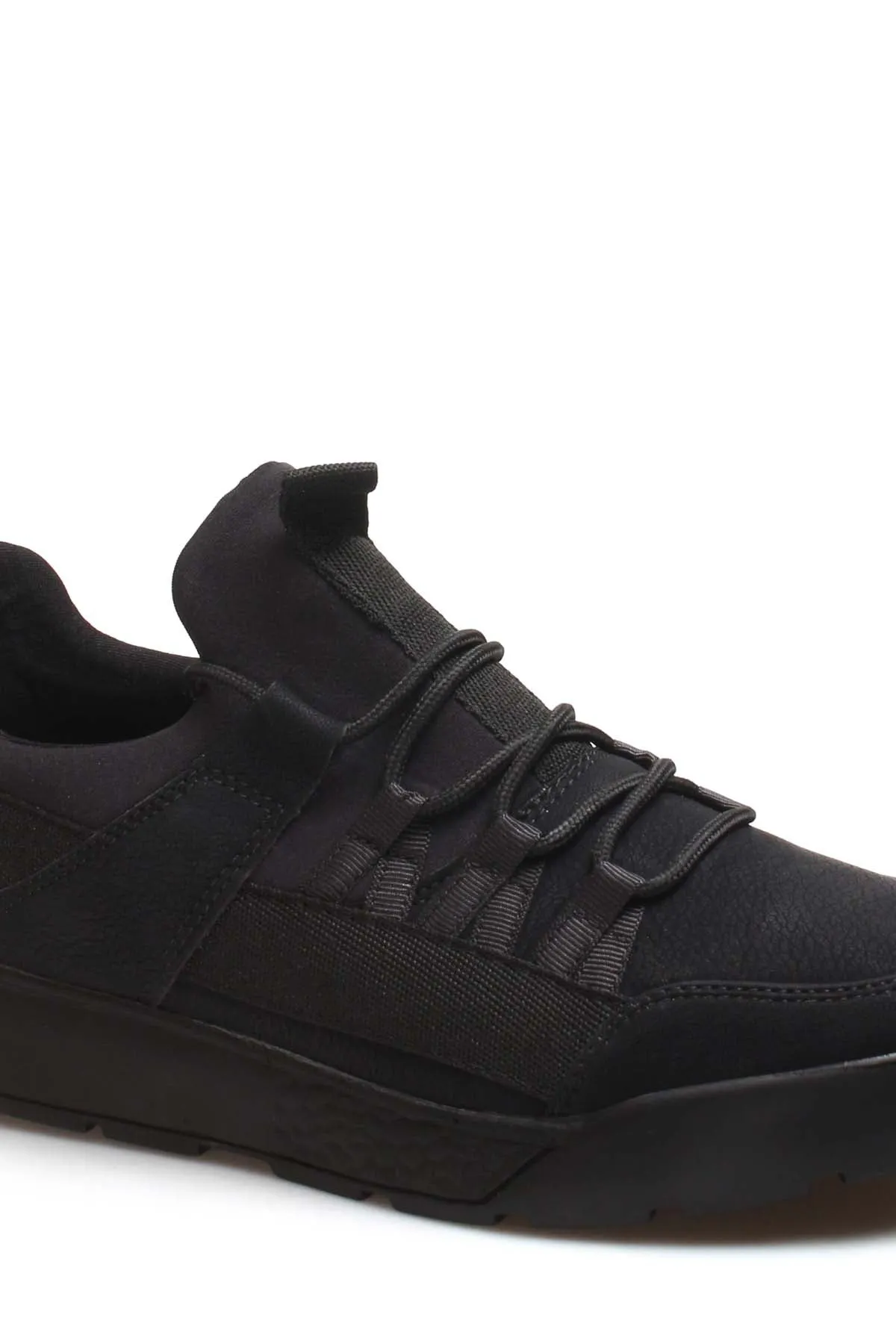 Men's Black Casual Running Shoes - Wessi