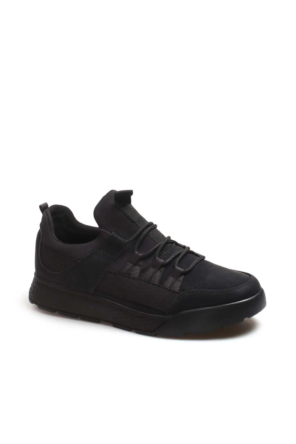 Men's Black Casual Running Shoes - Wessi