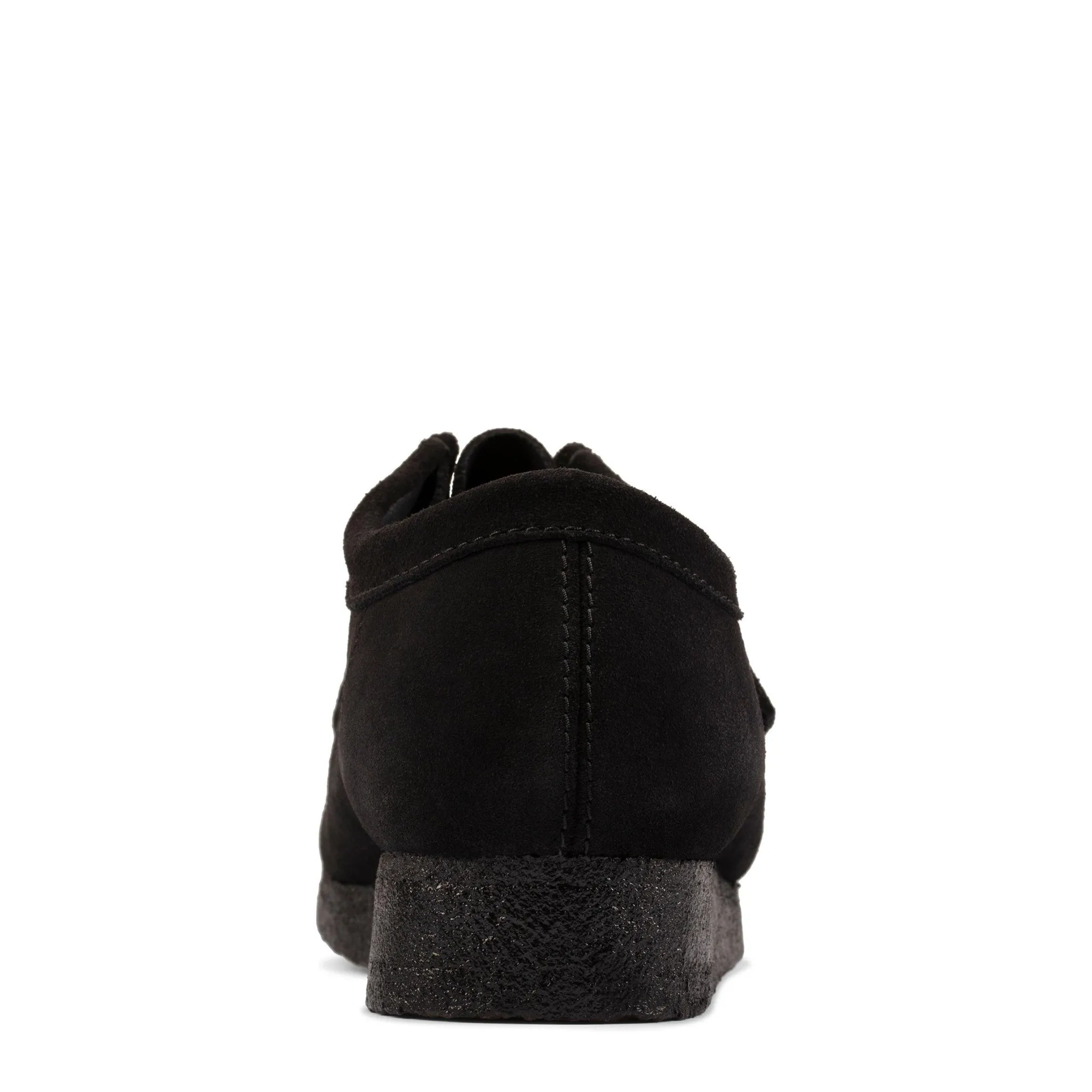 Mens Clarks Originals Black Suede Wallabee Shoes