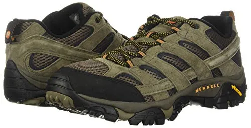 Merrell Men's Moab 2 Vent Hiking Shoe, Walnut, 9.5 2E US