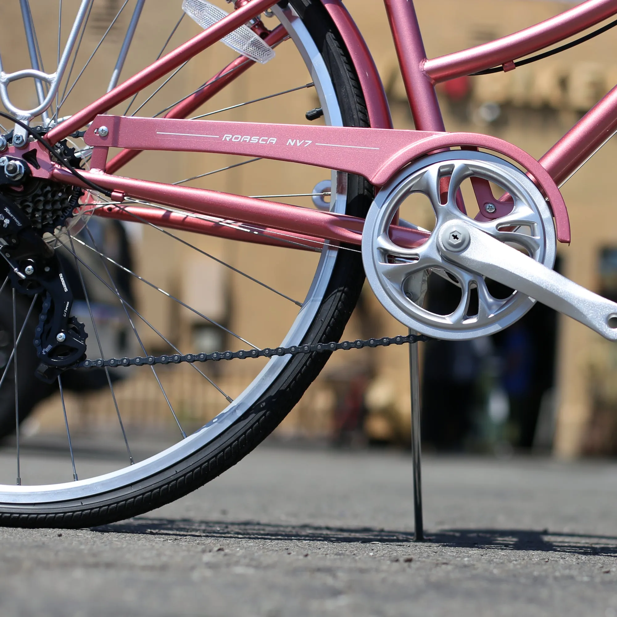 Micargi Roasca V7 Women City Cruiser 700c 7 speed City Bicycle Hybrid -Live4Bikes