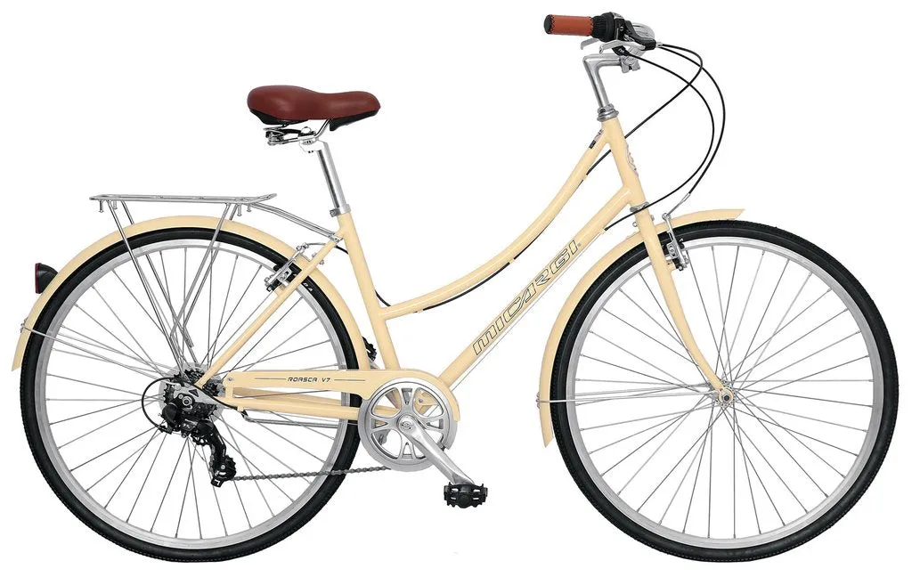Micargi Roasca V7 Women City Cruiser 700c 7 speed City Bicycle Hybrid -Live4Bikes