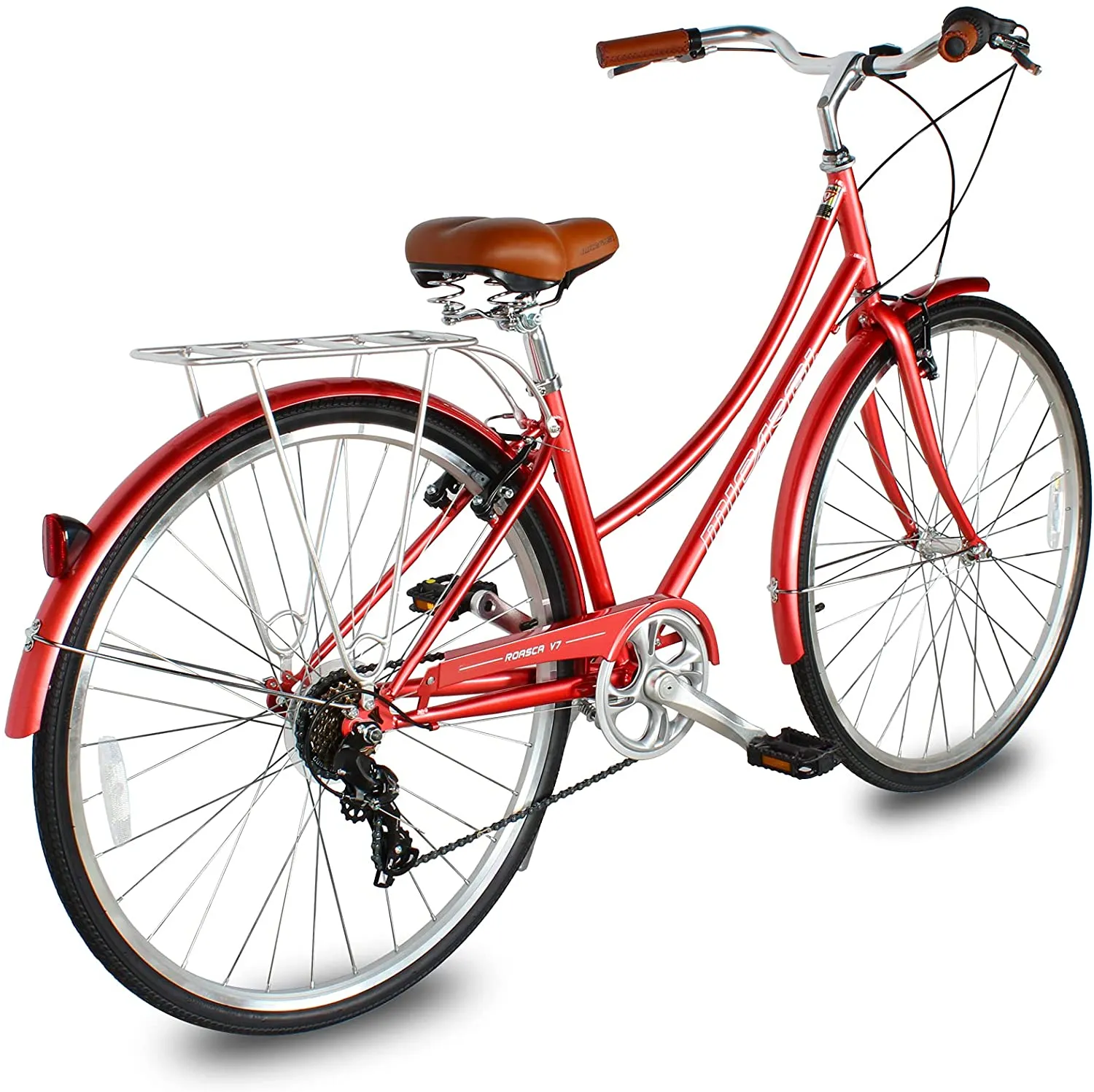 Micargi Roasca V7 Women City Cruiser 700c 7 speed City Bicycle Hybrid -Live4Bikes