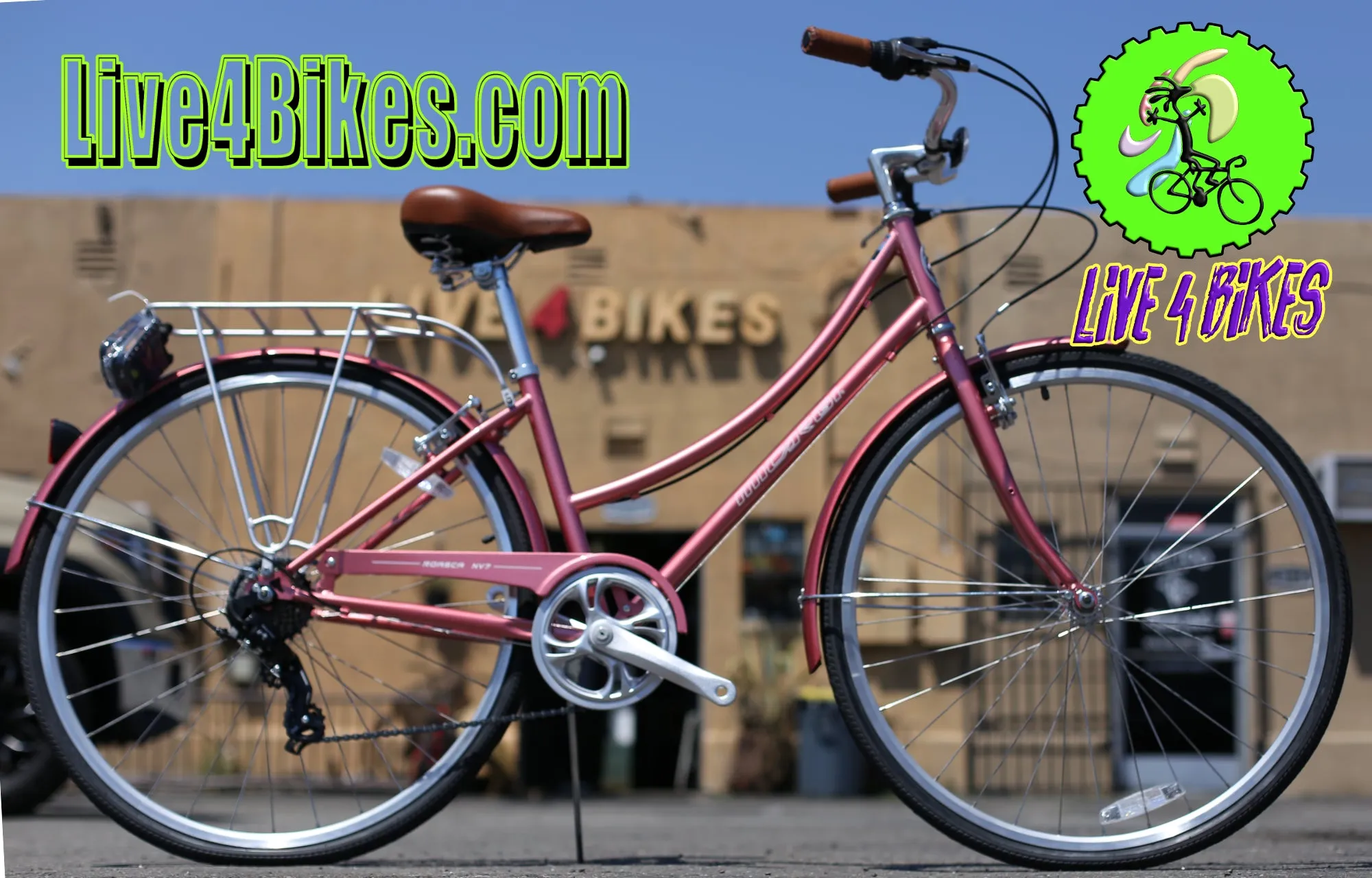 Micargi Roasca V7 Women City Cruiser 700c 7 speed City Bicycle Hybrid -Live4Bikes