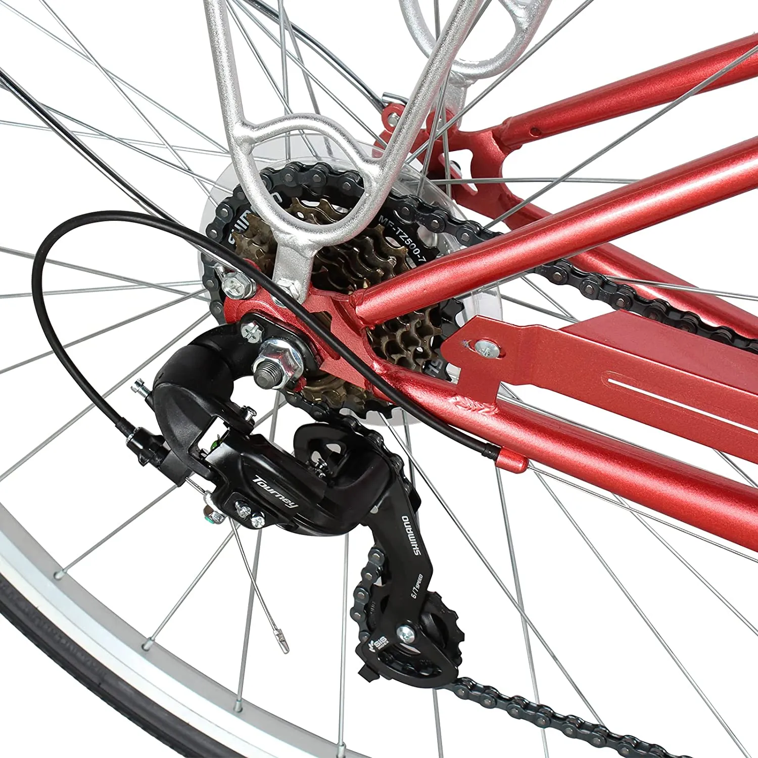 Micargi Roasca V7 Women City Cruiser 700c 7 speed City Bicycle Hybrid -Live4Bikes