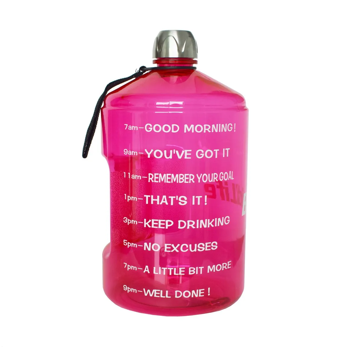 Motivational 1 Gallon Water Bottle