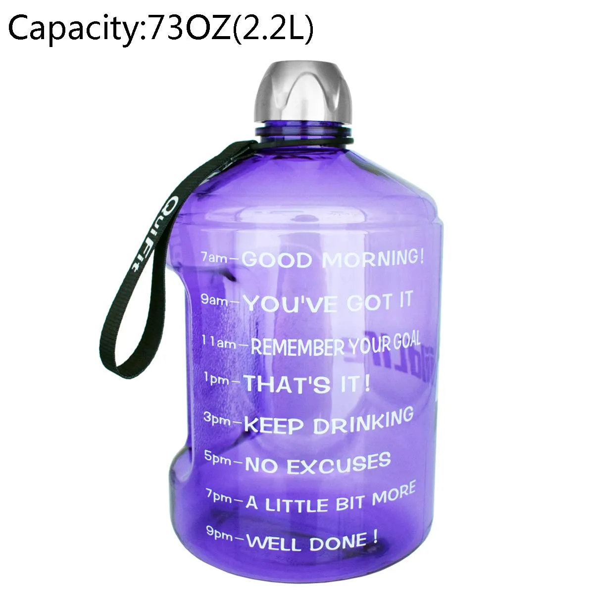 Motivational 1 Gallon Water Bottle