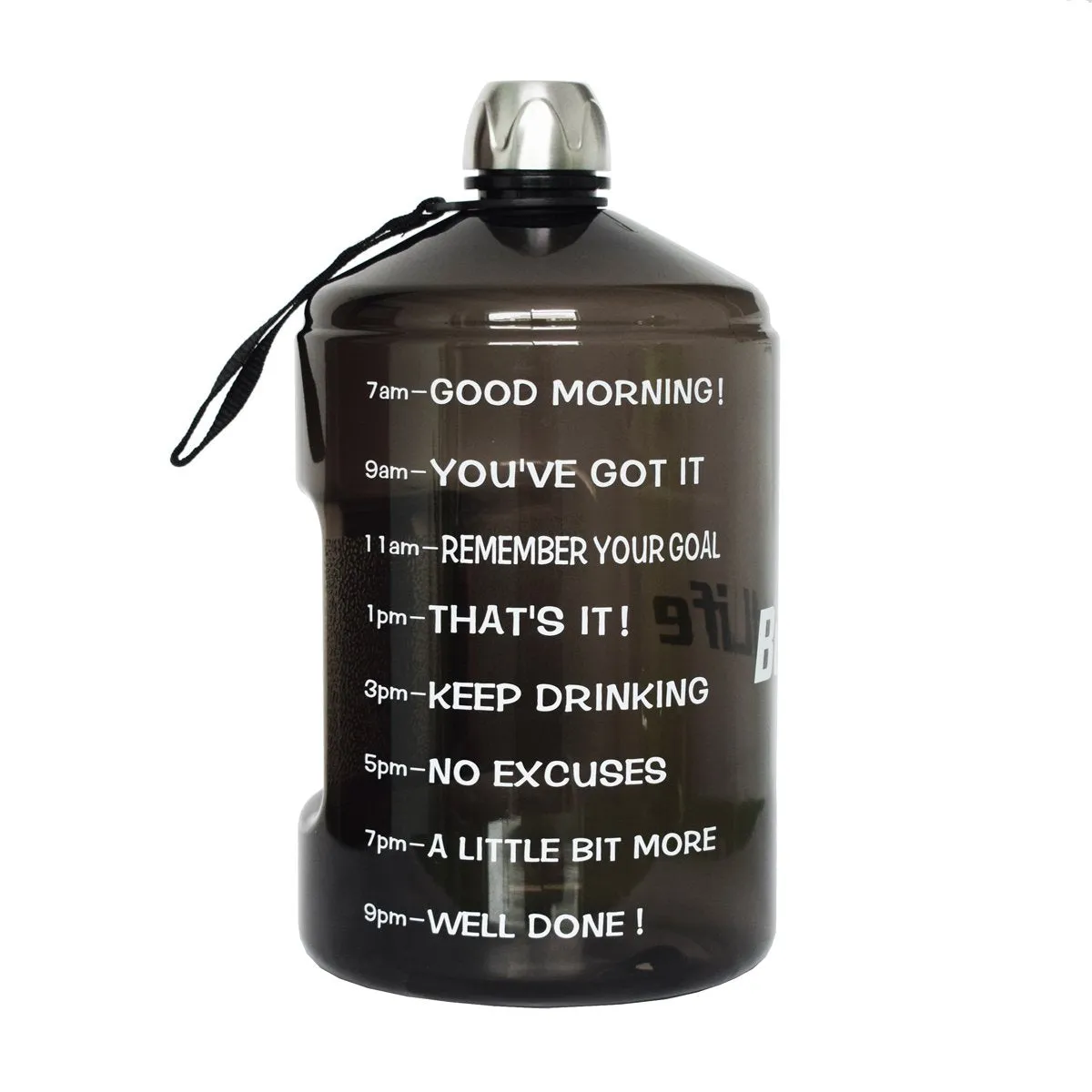 Motivational 1 Gallon Water Bottle