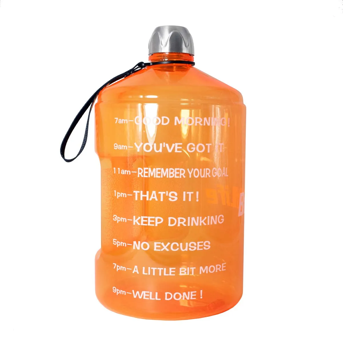Motivational 1 Gallon Water Bottle