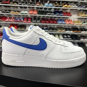 Nike Air Force 1 '07 White Game Royal Blue Sneakers Men's Size 14 DM2845 100
