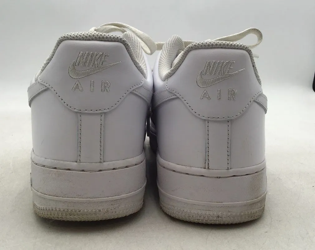 Nike Men's Air Force 1 '07 CW2288-111 White Athletic Shoes - Size 11