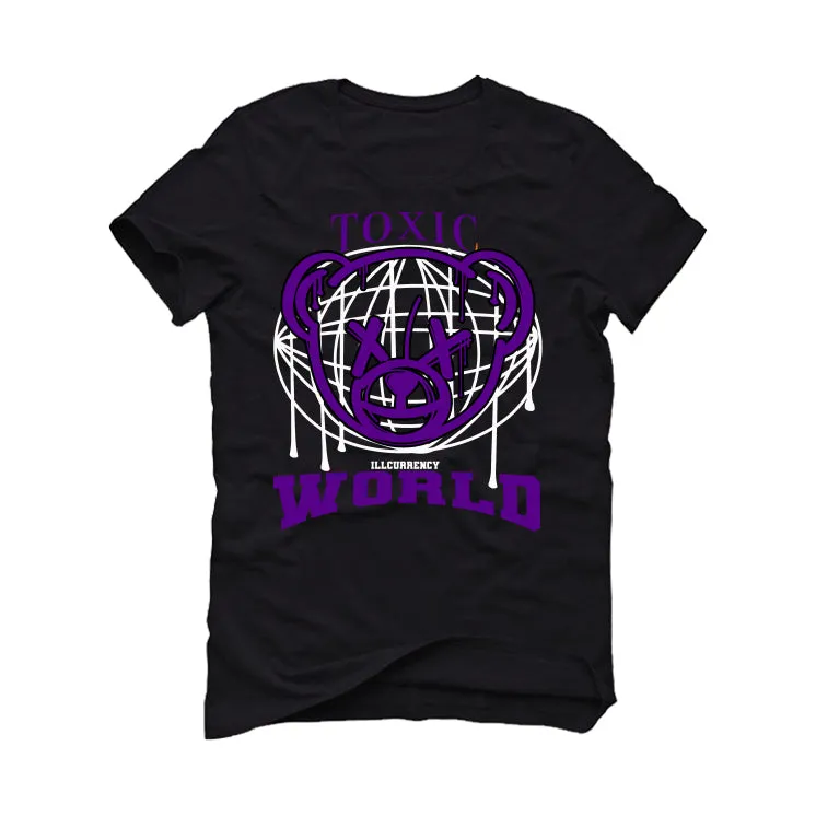 Nike SB Dunk Low “Court Purple” | illcurrency Black T-Shirt (Toxic World)