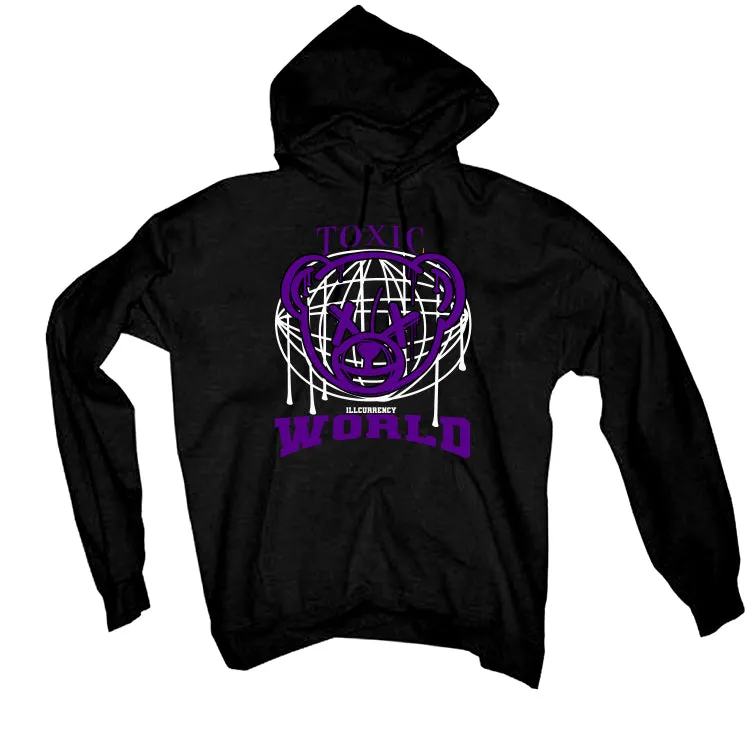 Nike SB Dunk Low “Court Purple” | illcurrency Black T-Shirt (Toxic World)