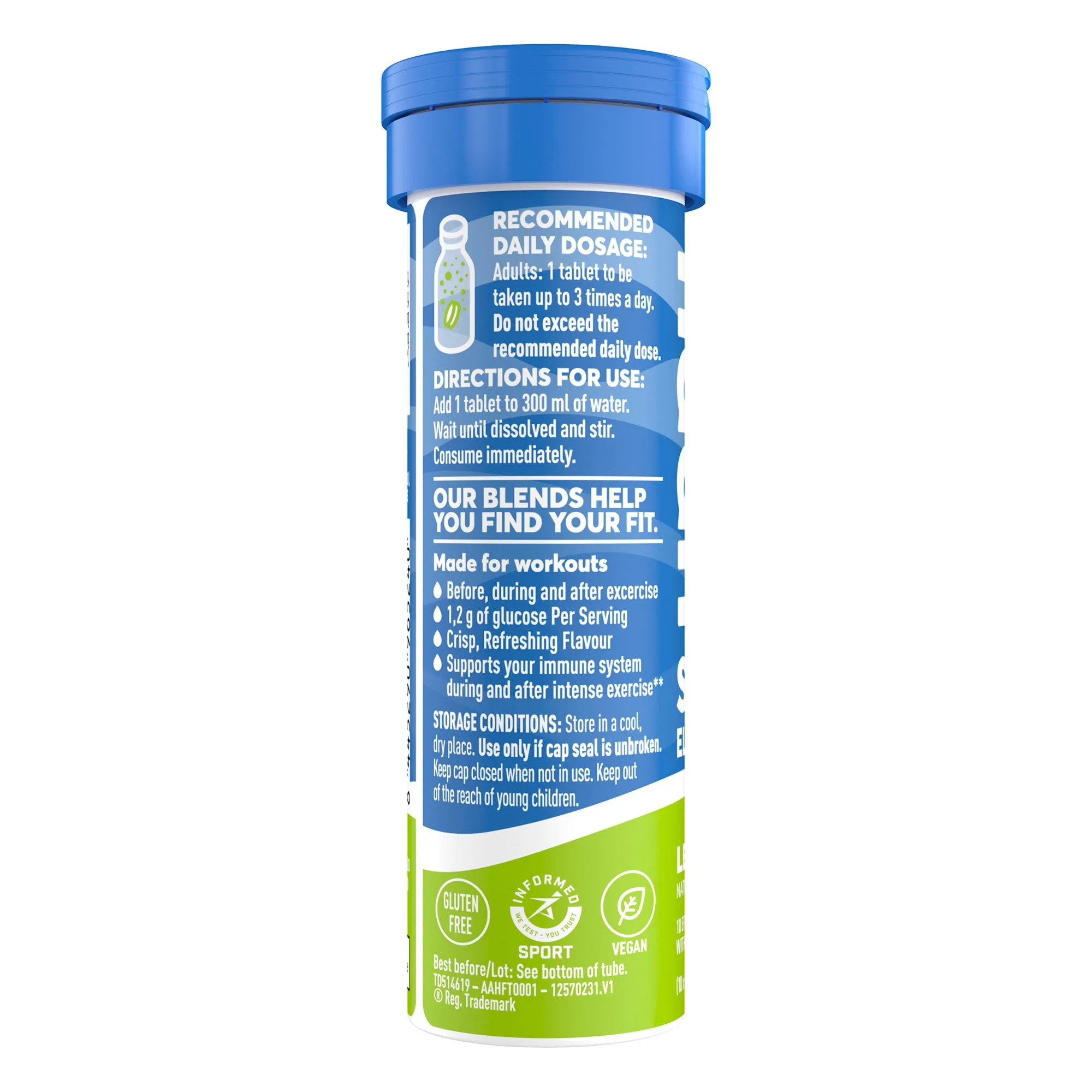 Nuun Sport Electrolyte - Lemon/Lime 10 tabs