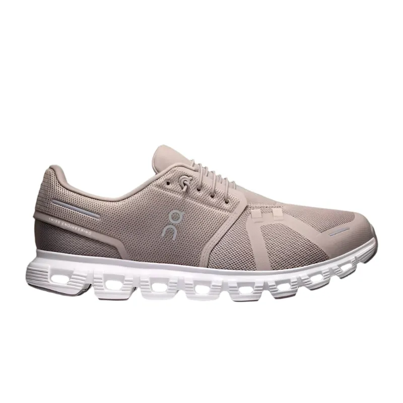 On Cloud 6 Men's - Fog / White
