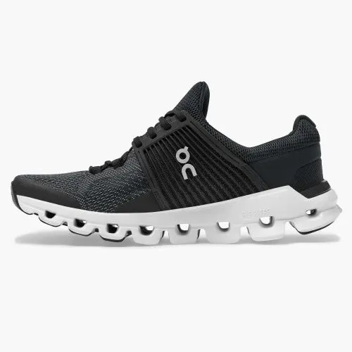 ON CLOUD CLOUDSWIFT SNEAKERS BLACK/ROCK