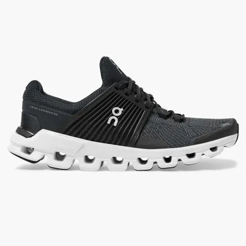 ON CLOUD CLOUDSWIFT SNEAKERS BLACK/ROCK
