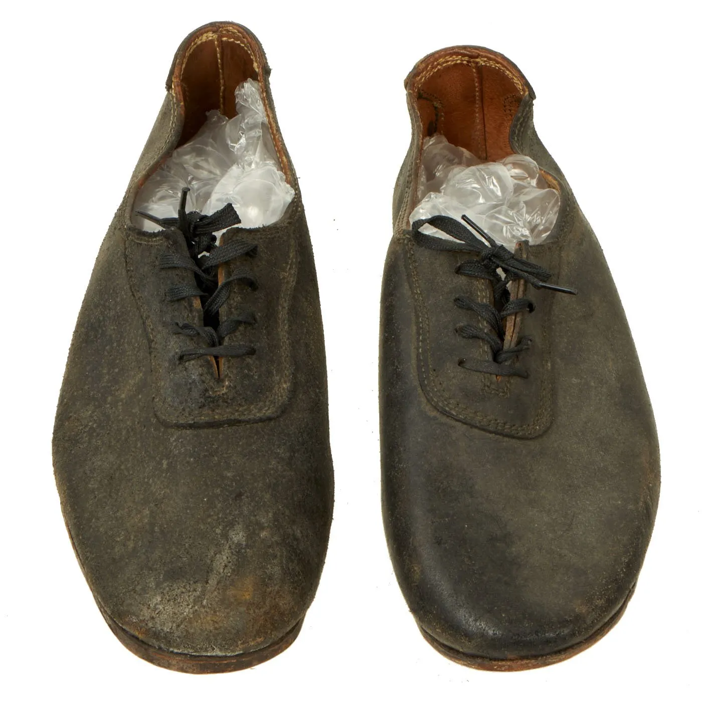 Original Unissued WWII German Issue 1943 dated ”Laufschuhe” Running Shoes - RBN Numbered