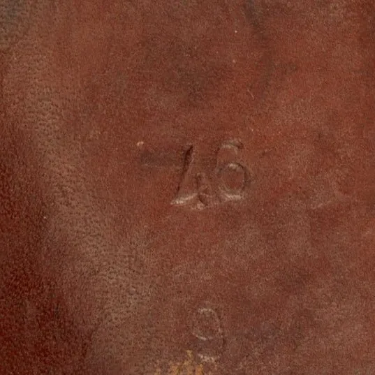 Original Unissued WWII German Issue 1943 dated ”Laufschuhe” Running Shoes - RBN Numbered