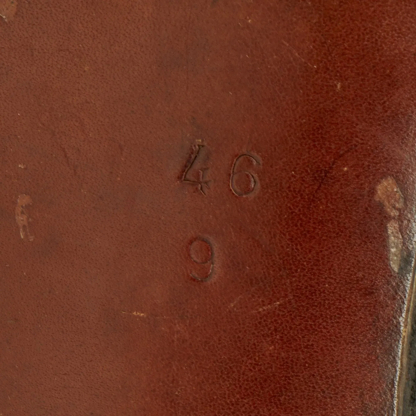 Original Unissued WWII German Issue 1943 dated ”Laufschuhe” Running Shoes - RBN Numbered