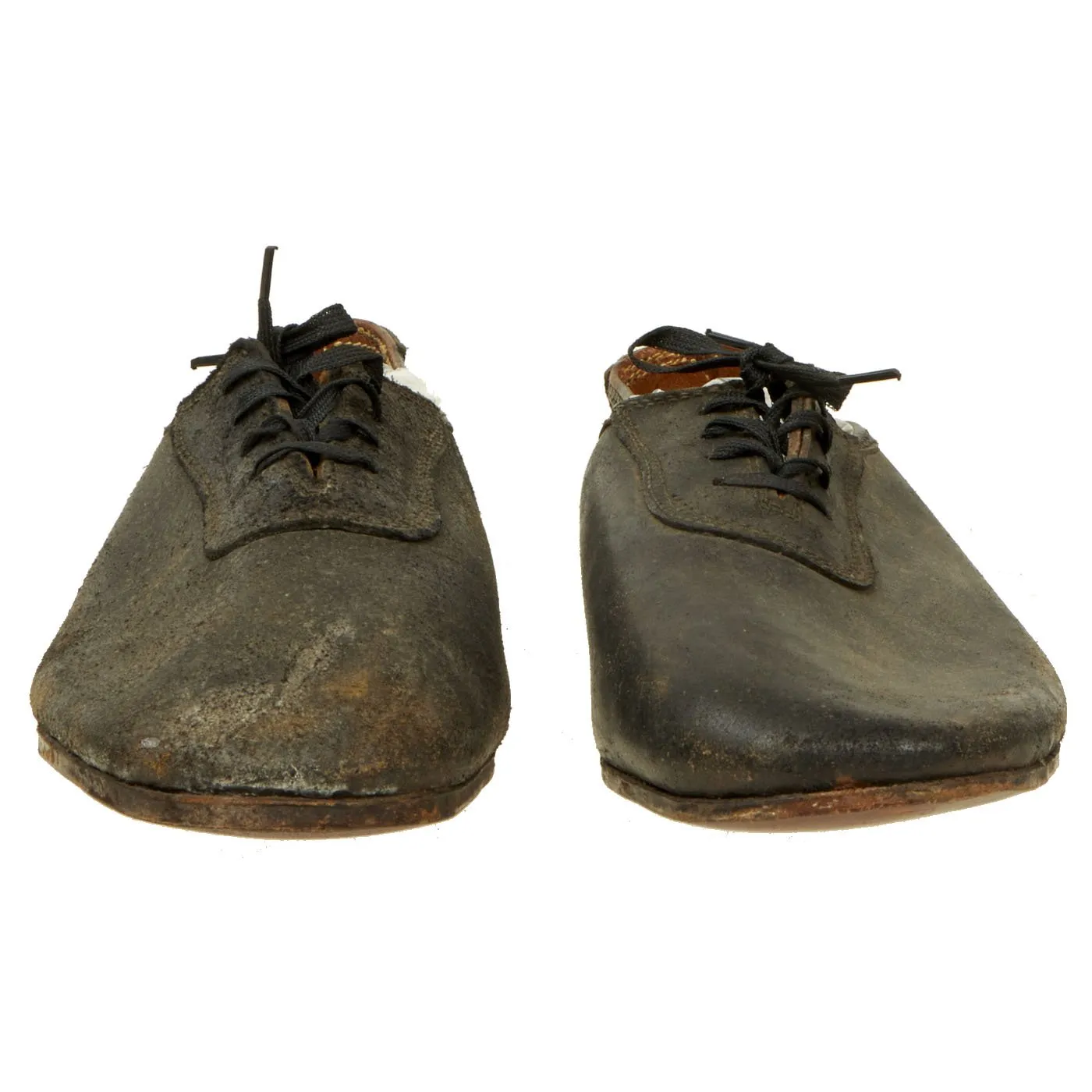 Original Unissued WWII German Issue 1943 dated ”Laufschuhe” Running Shoes - RBN Numbered