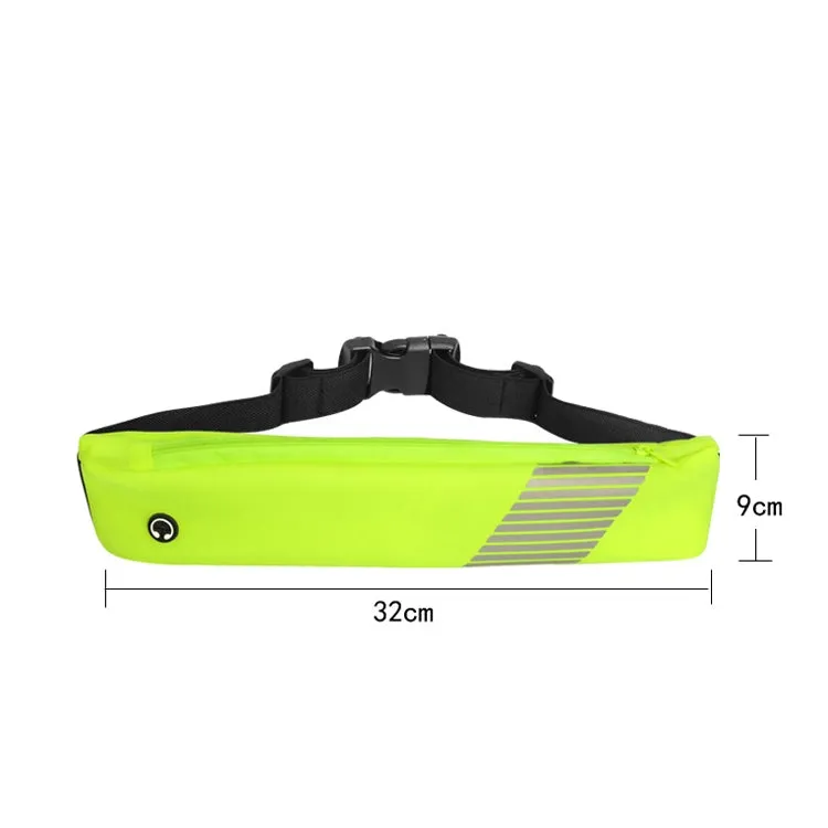 Outdoor Fitness Sports Waist Bag Multifunctional Running Invisible Close-Fitting Waist Bag(Pink)