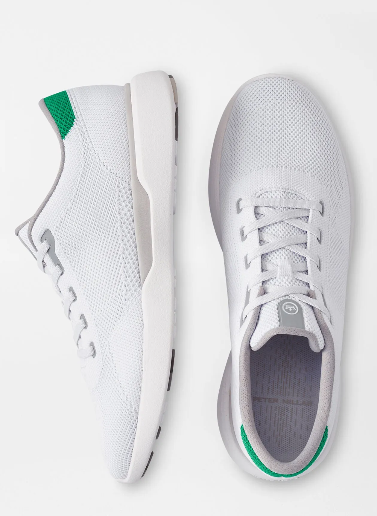 Peter Millar Glide V3 Sneaker In White