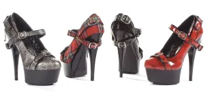 PH609-BRIDGET Penthouse Black High Heel Alternative Footwear Discontinued Sale Stock