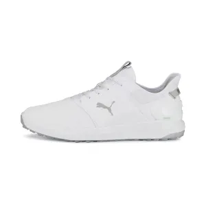 Puma Ignite Elevate Spikeless Golf Shoes - White/Silver