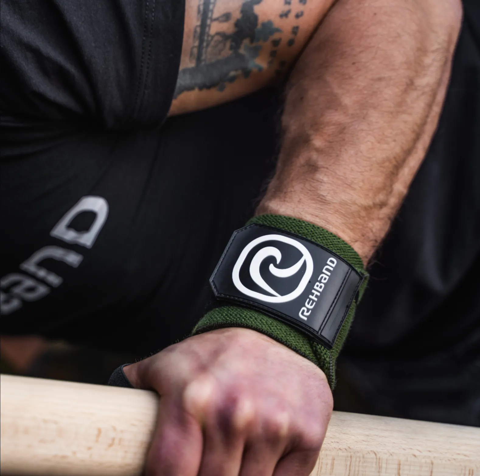 Rehband X-RX Wrist Wrap Army Green