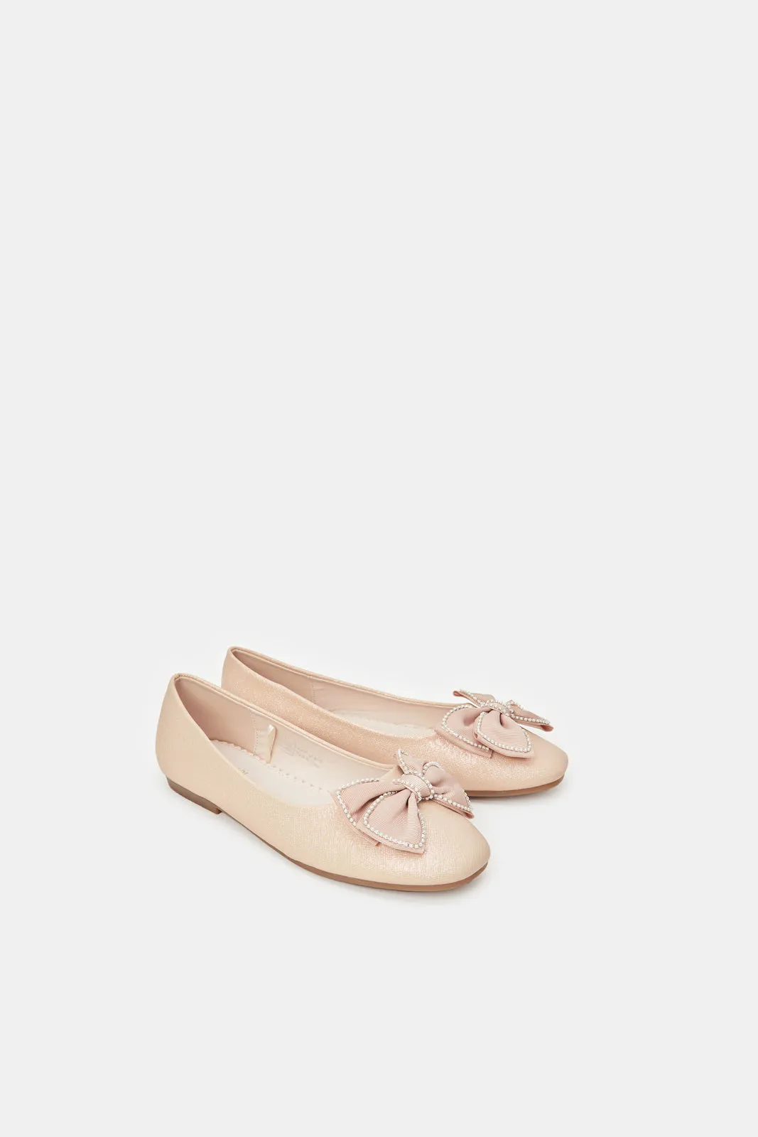 Senior Girls Pink Bow Ballerina