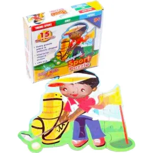 Shaped Puzzle: Golf 15 piece