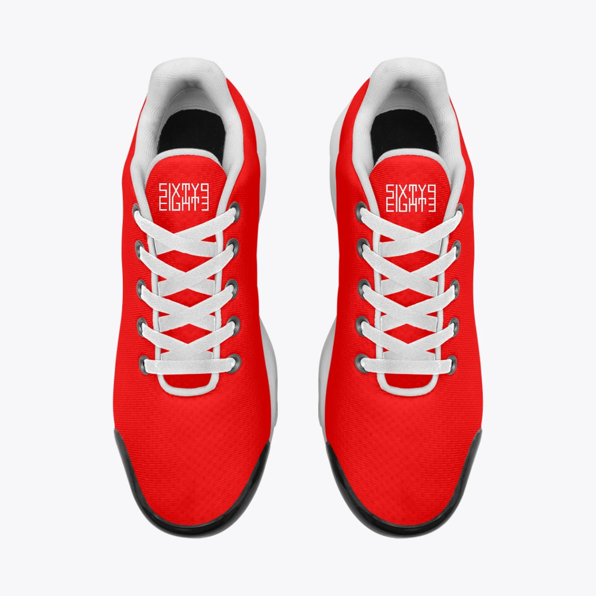 Sixty Eight 93 Logo White Red BMK Shoes