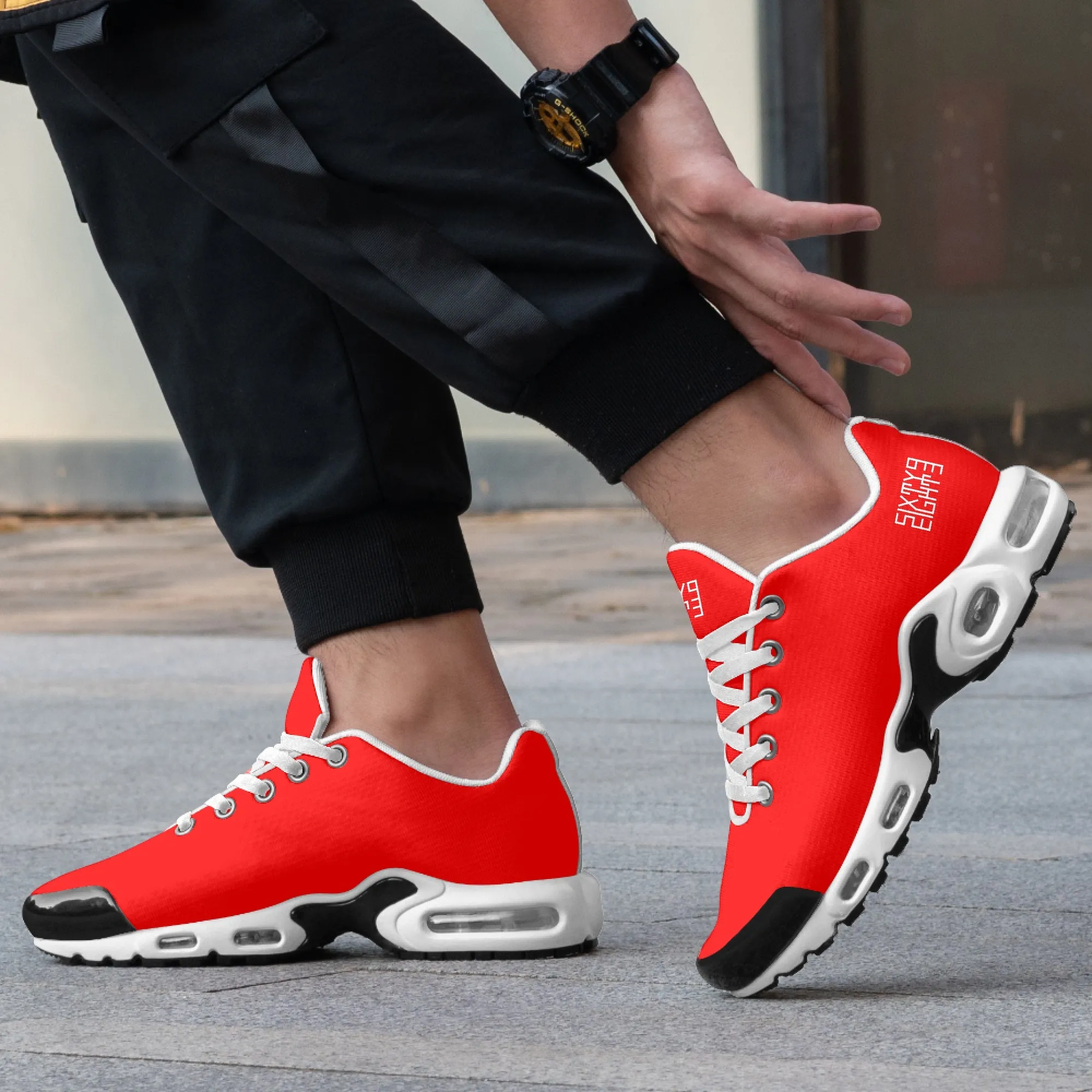 Sixty Eight 93 Logo White Red BMK Shoes