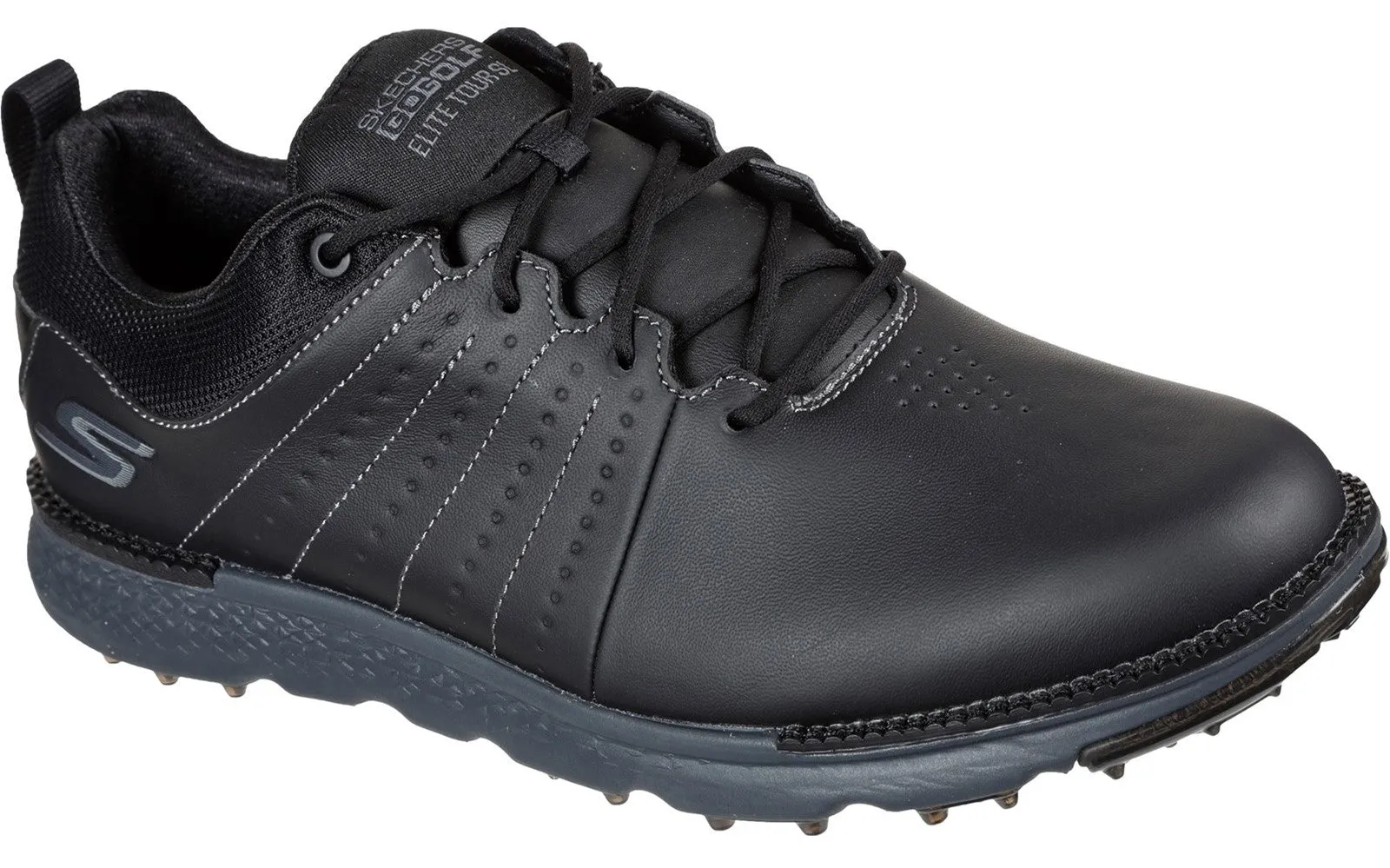 Skechers 214004 Go Golf Elite Tour SL Tour Mens Leather Lace Up Golf Shoe