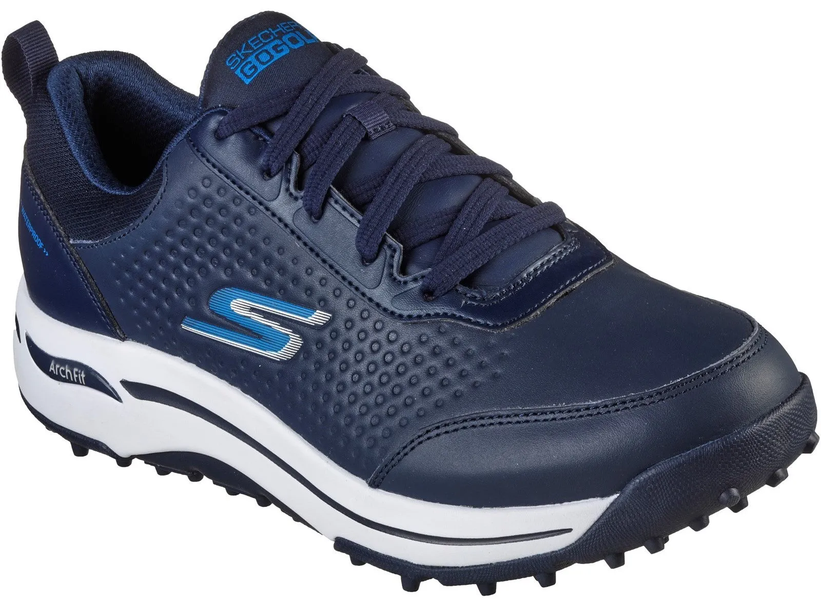 Skechers 214033 Go Golf Arch Fit Set Up Mens Lace Up Golf Shoe