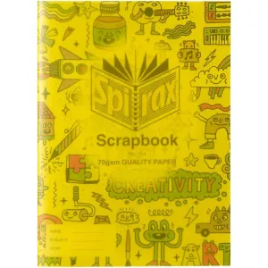 Spirax 154 Scrapbook 64 Page 335 X 240Mm Yellow